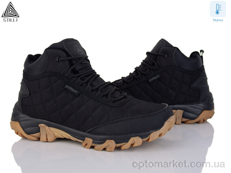 Купить Черевики чоловічі H780-5 термо піна Stilli чорний, фото 2