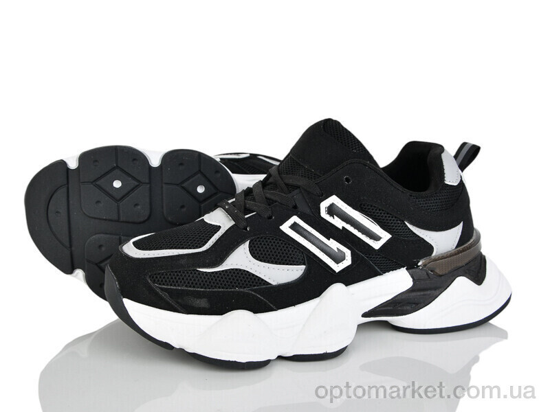 Купить Кросівки жіночі H90-1 Xifa чорний, фото 2