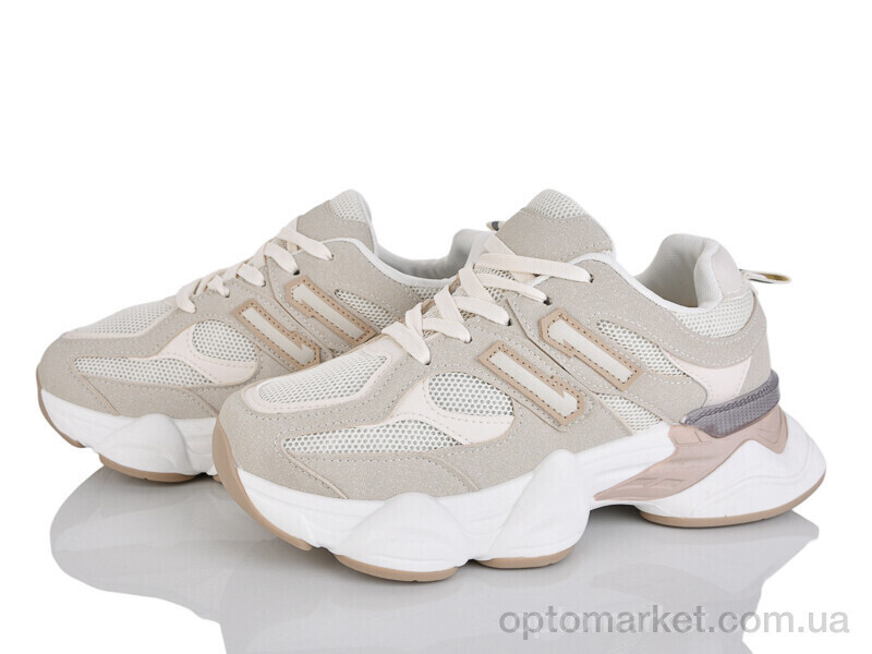Купить Кросівки жіночі H90-5 Xifa бежевий, фото 2