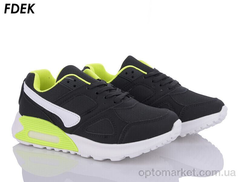 Купить Кросівки унісекс H9010-10 Fdek чорний, фото 2