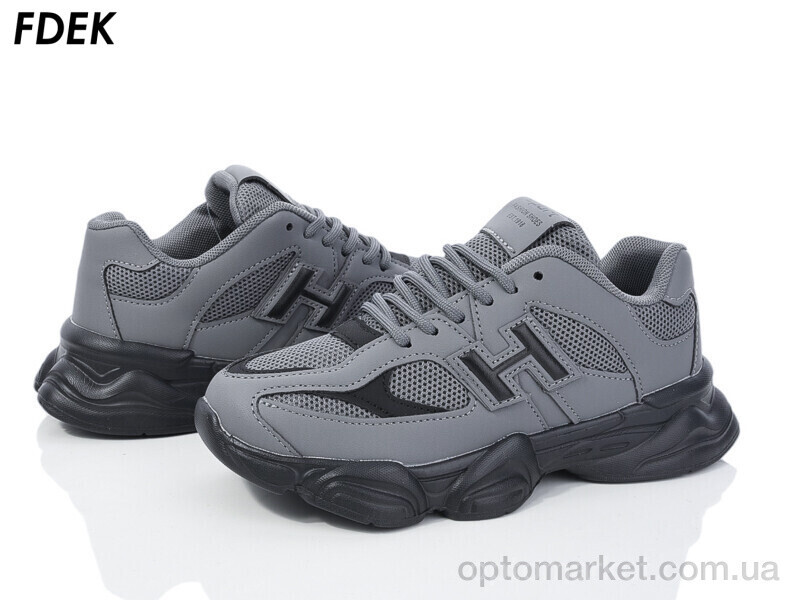 Купить Кросівки жіночі H9200-8 Fdek сірий, фото 2