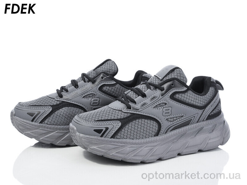 Купить Кросівки жіночі H9207-1 Fdek сірий, фото 2
