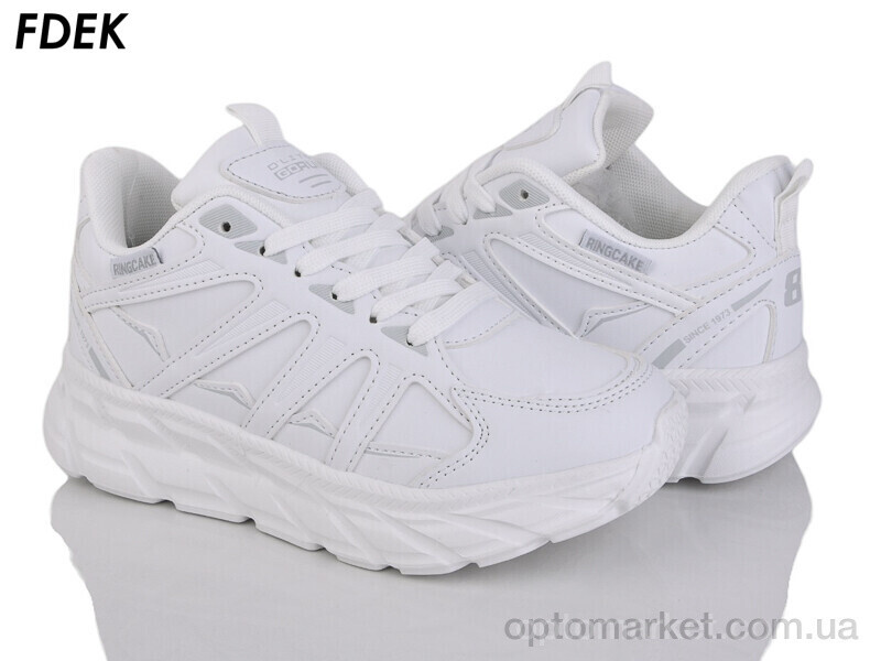 Купить Кросівки унісекс H9259-2 Fdek білий, фото 2