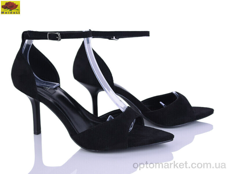 Купить Босоніжки жіночі H9326-6 Mei De Li чорний, фото 2