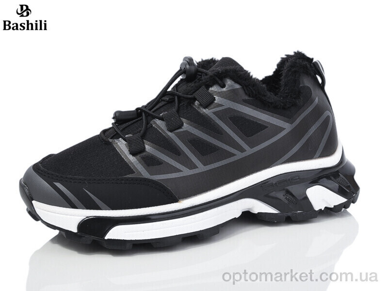 Купить Кросівки жіночі H93A65-27 Башили чорний, фото 2