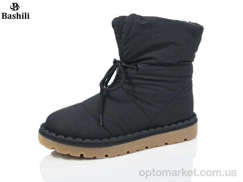 Купить Дутики жіночі H93A69-2 Башили чорний, фото 2