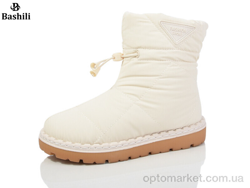 Купить Дутики жіночі H93A70-11 Башили бежевий, фото 2