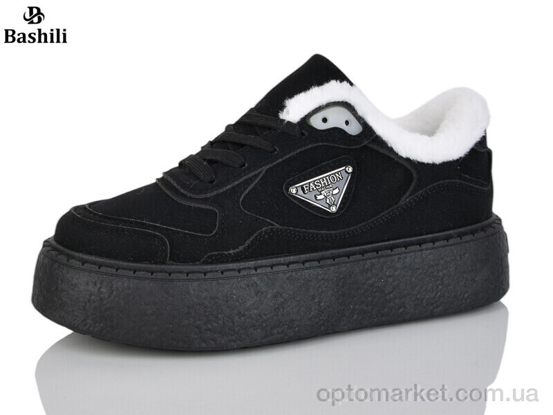 Купить Кросівки жіночі H9505-2 Башили чорний, фото 2