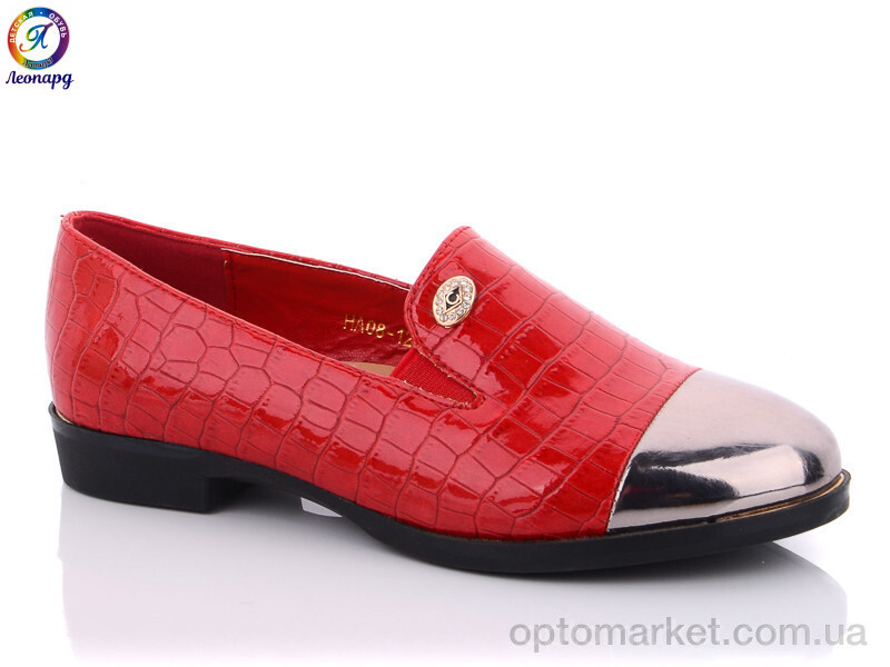 Купить Туфлі дитячі HA08-12 Леопард червоний, фото 2