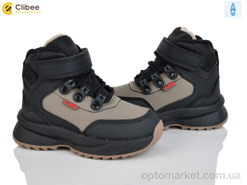 Купить Черевики дитячі HA608-2 khaki-red Clibee хакі, фото 2