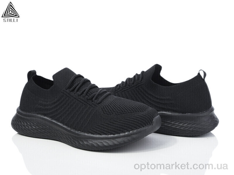 Купить Кросівки жіночі HB350-5 піна Stilli чорний, фото 2