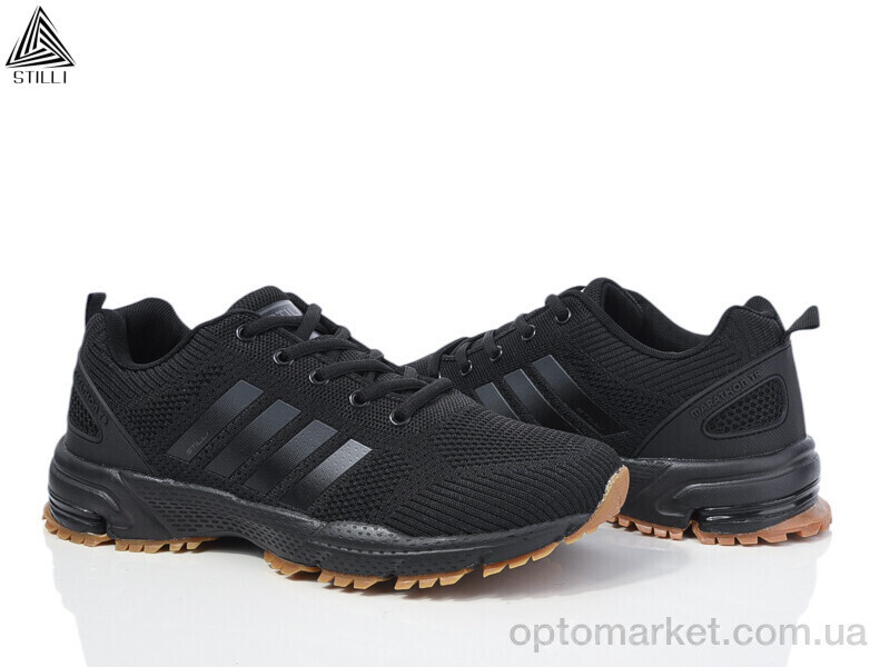 Купить Кросівки чоловічі HB50-5 піна Stilli чорний, фото 2