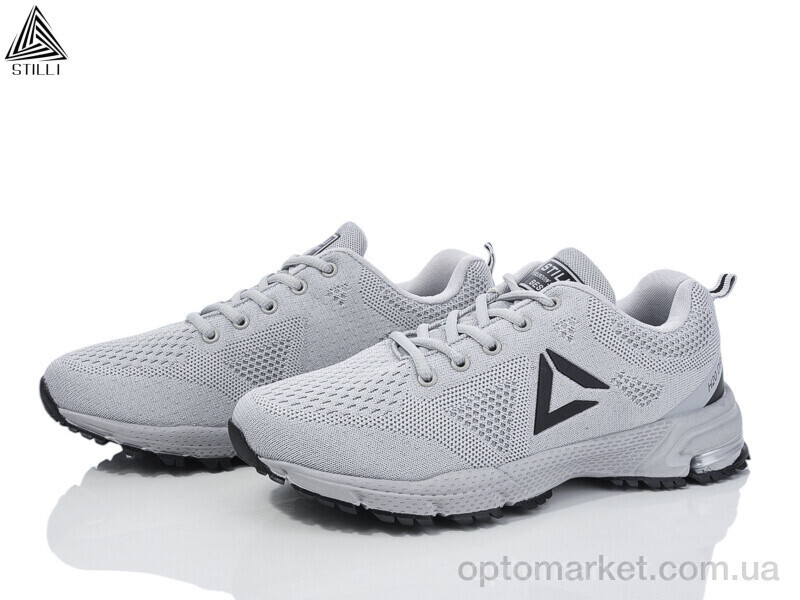 Купить Кросівки чоловічі HB60-5 піна Stilli сірий, фото 2