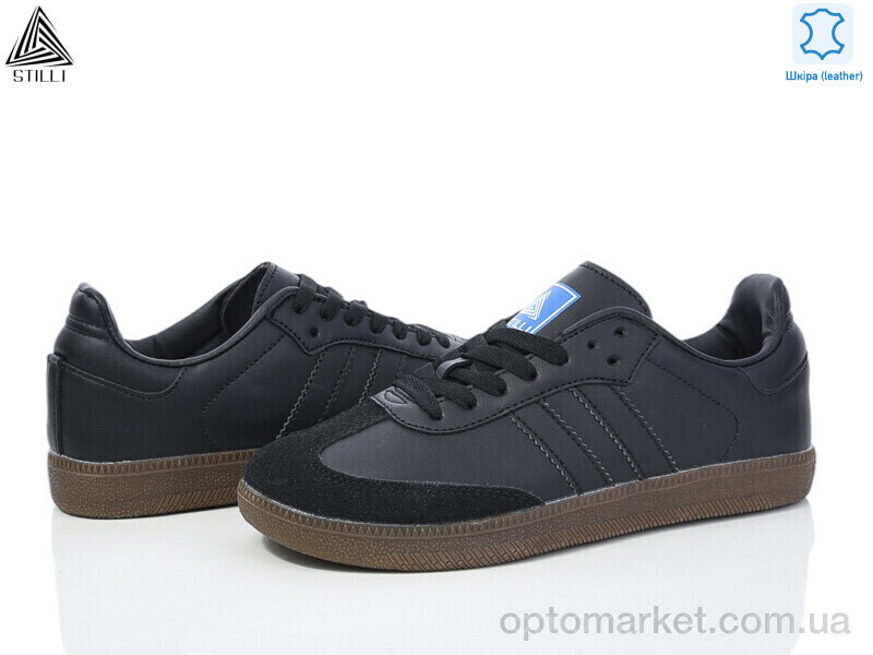 Купить Кросівки жіночі HB600-4 шкіра піна Stilli чорний, фото 2