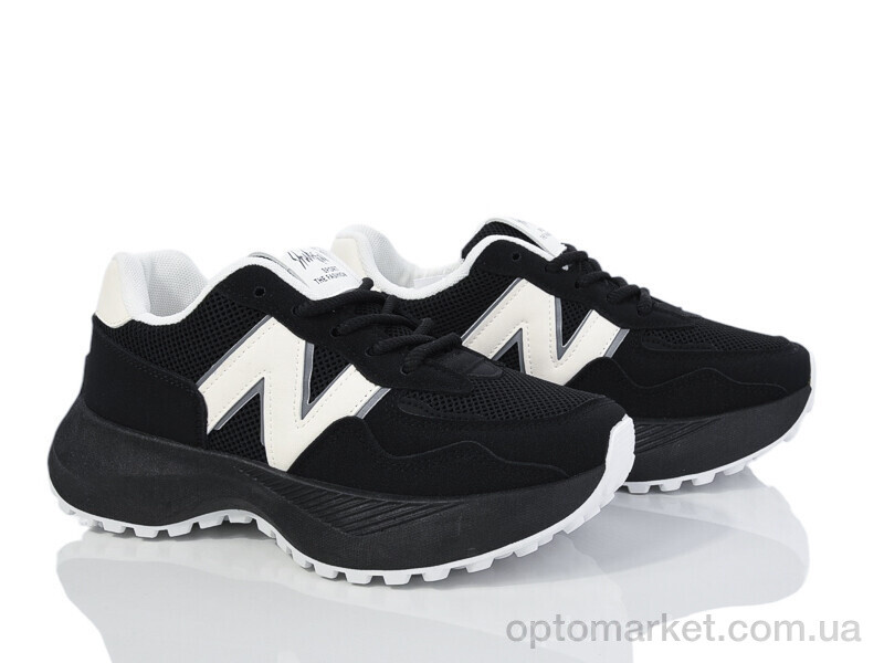 Купить Кросівки жіночі HD45(136-32)-3 black Violeta чорний, фото 2