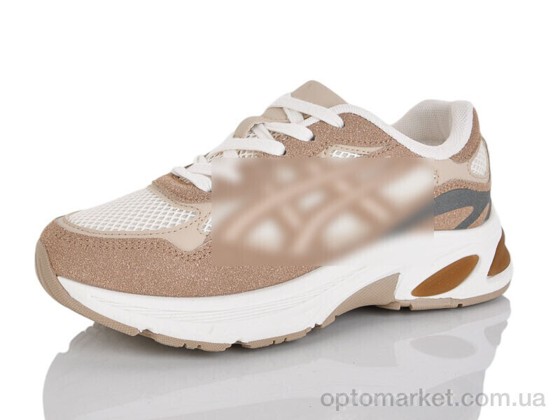 Купить Кросівки жіночі HK5501-6 DaFuYuan коричневий, фото 4