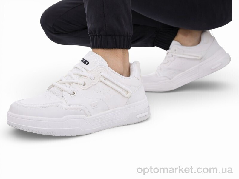 Купить Кросівки чоловічі HK72-2 Fagaoge білий, фото 3