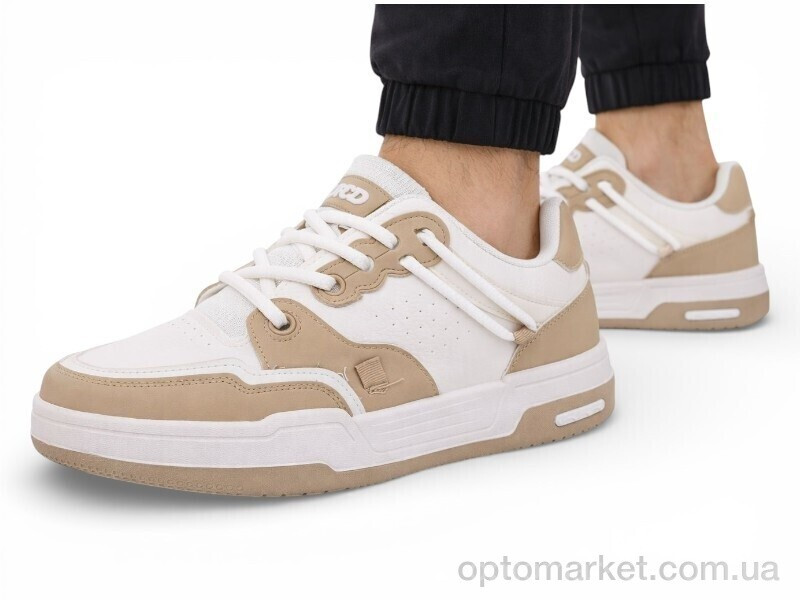 Купить Кросівки чоловічі HK72-7 Fagaoge коричневий, фото 3