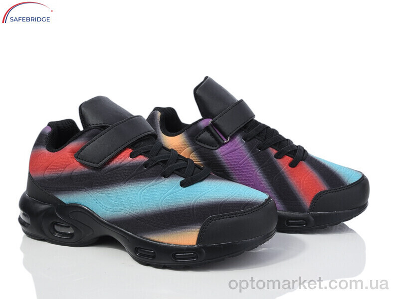 Купить Кросівки дитячі HL88-6 Victoria чорний, фото 2