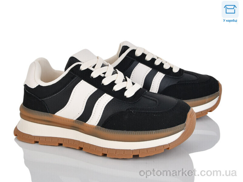 Купить Кросівки жіночі HT02-1 Lady Lily чорний, фото 2