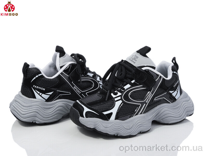 Купить Кросівки дитячі HW306-3A Kimbo-o чорний, фото 2
