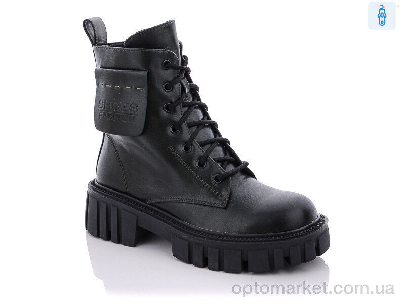 Купить Черевики жіночі HX1863-39 Teetspace чорний, фото 2