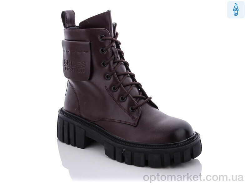 Купить Черевики жіночі HX1863-6 Teetspace бордовий, фото 2