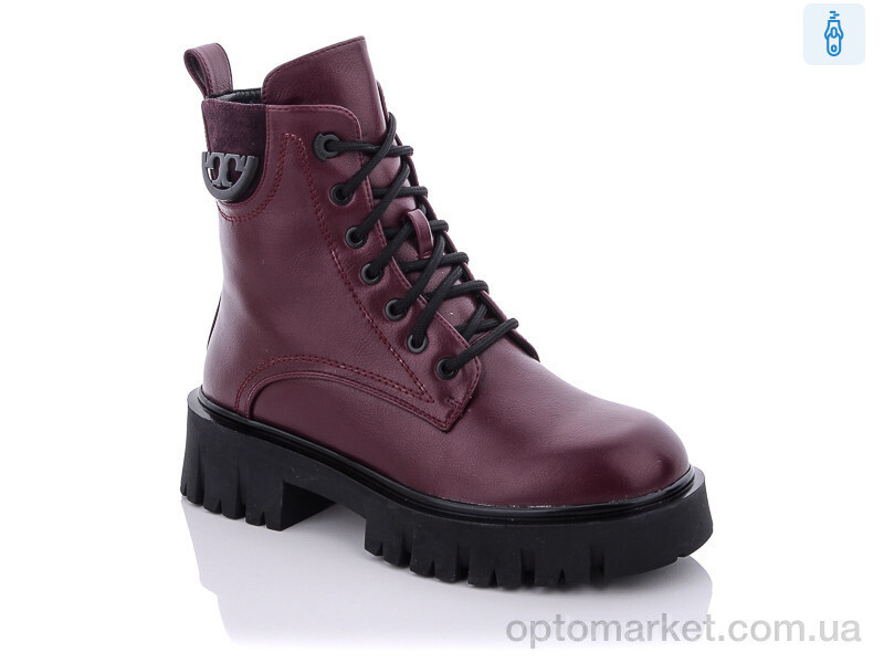 Купить Черевики жіночі HX1871-6 Teetspace бордовий, фото 2