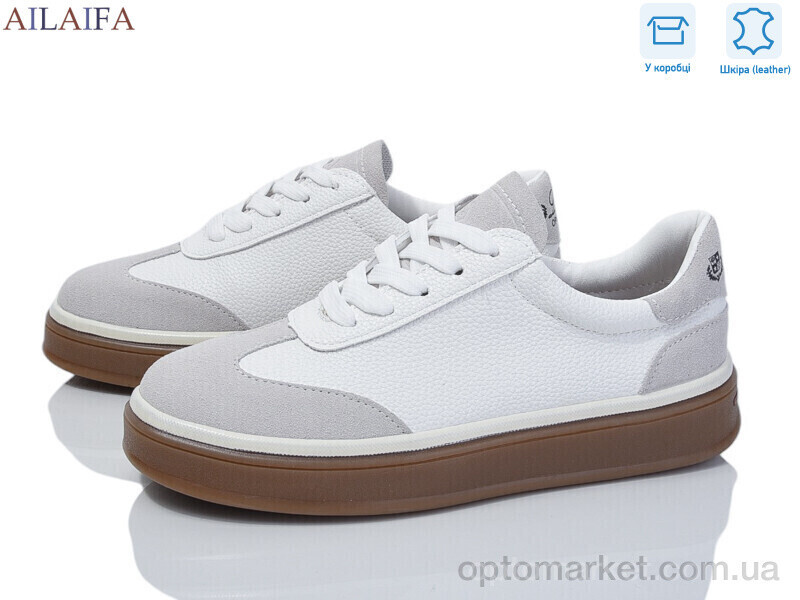 Купить Кросівки жіночі HZ36-6 L.ra Piana білий, фото 2