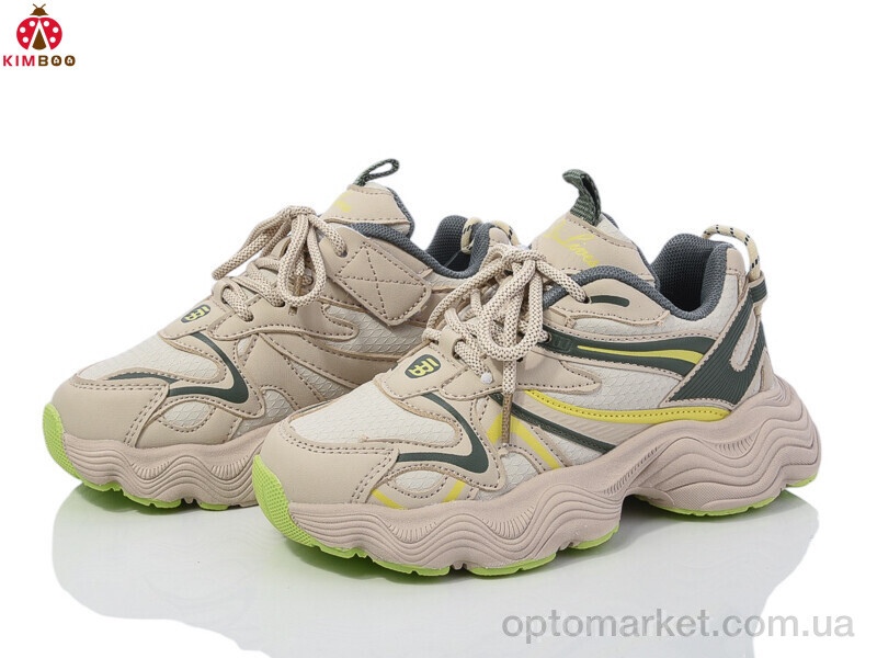 Купить Кросівки дитячі HZ530-3K Kimbo-o бежевий, фото 2