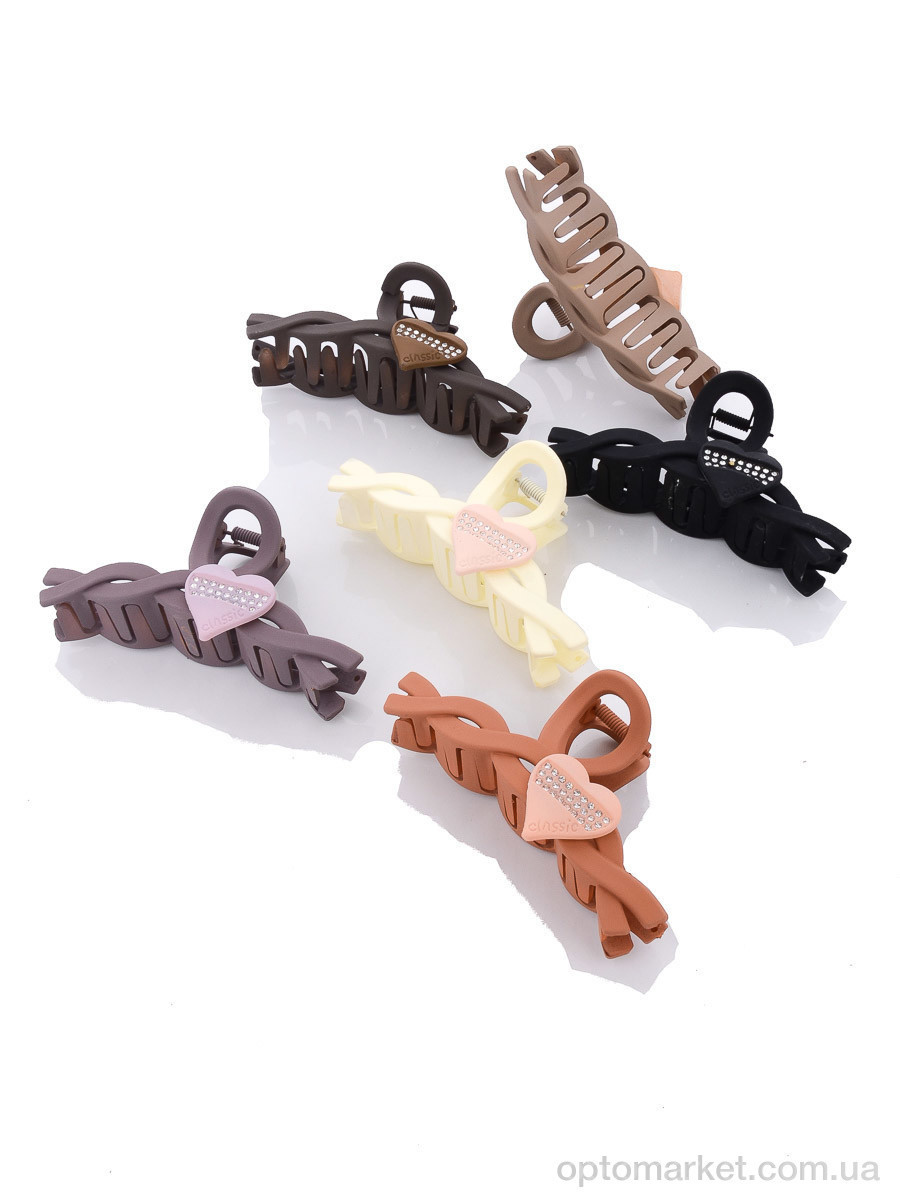 Купить Аксесуари I30823-2 mix Краб для волосся, пластик, 9см LOOK&BUY, фото 2