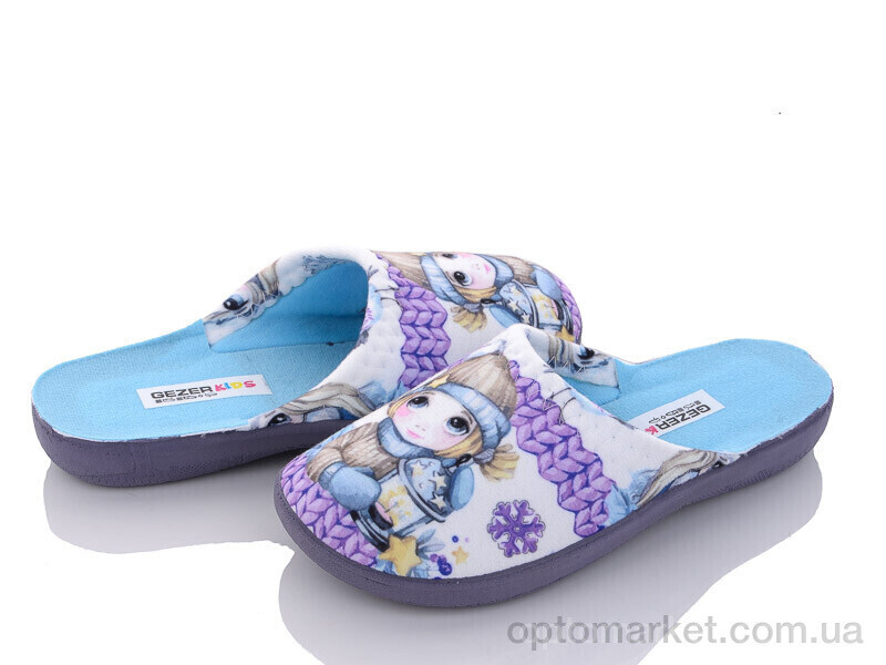Купить Капці дитячі J010-4 blue Gezer синій, фото 2