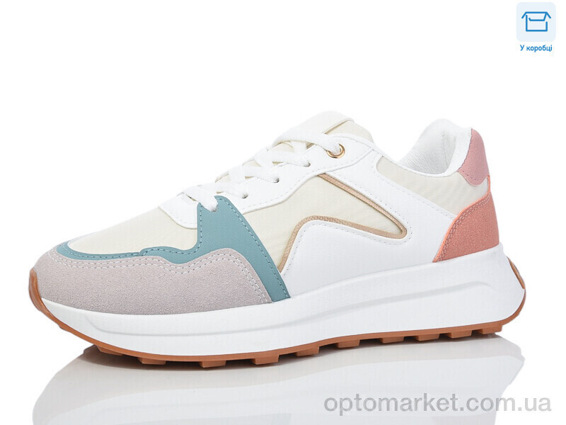 Купить Кросівки жіночі J1019-3 Hongquan бежевий, фото 2