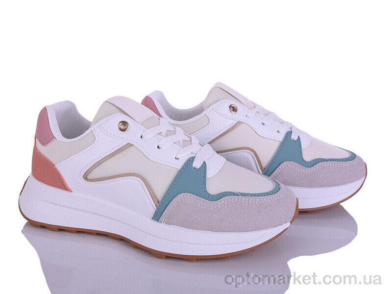 Купить Кросівки жіночі J1019-3 Hongquan бежевий, фото 3