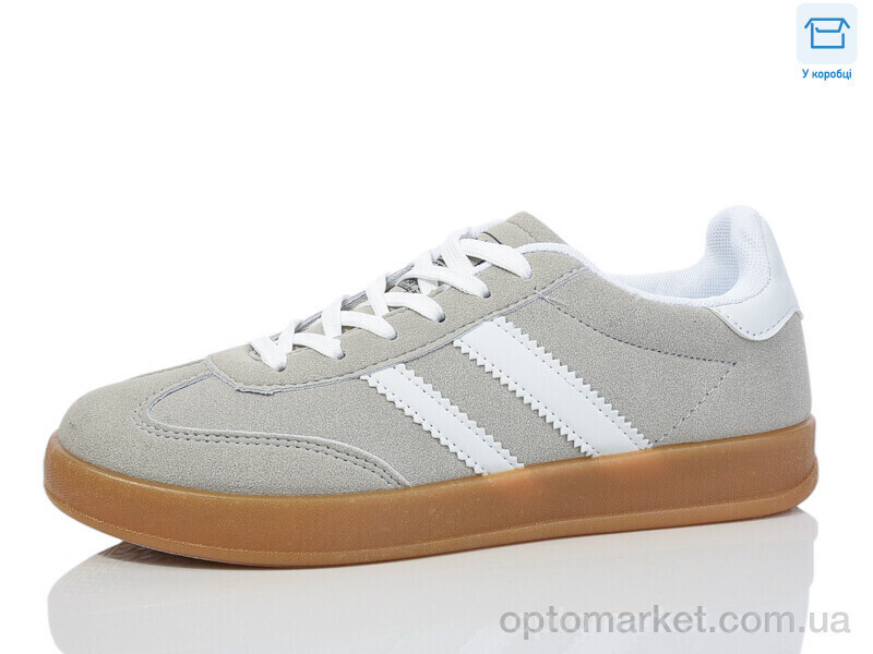 Купить Кросівки жіночі J1021-6 Hongquan сірий, фото 2