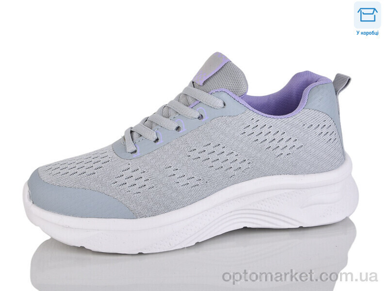 Купить Кросівки жіночі J1052-5 Hongquan сірий, фото 2