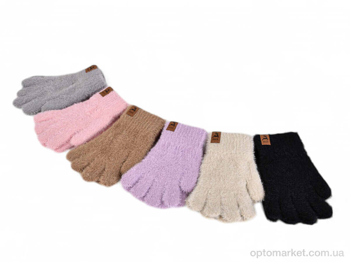 Купить Рукавички дитячі J2023 норка mix Number one мікс, фото 2