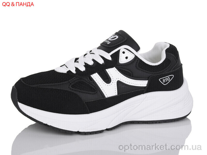 Купить Кросівки жіночі J2081-2 Hongquan чорний, фото 2