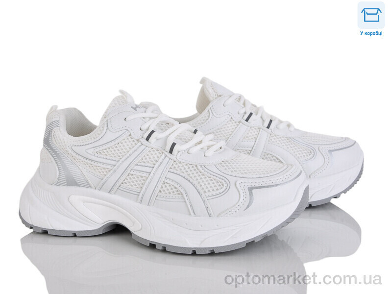 Купить Кросівки жіночі J2111-2 Hongquan білий, фото 2