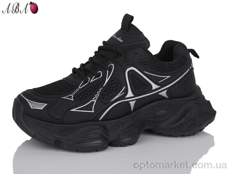 Купить Кросівки жіночі J2ABA090-1 Hongquan чорний, фото 2