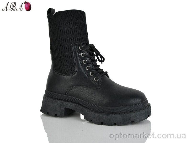 Купить Черевики жіночі J855 Панда чорний, фото 2