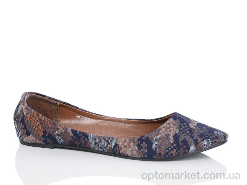 Купить Балетки жіночі JK002-2 Lion коричневий, фото 2