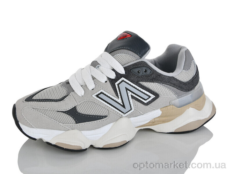 Купить Кросівки жіночі JKM124-25A Running сірий, фото 2