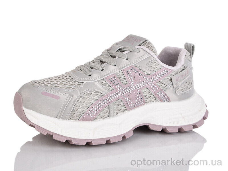 Купить Кросівки жіночі JQ2-5 DaFuYuan сірий, фото 4