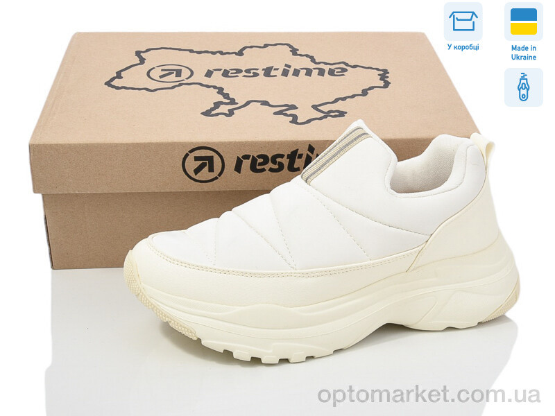 Купить Кросівки унісекс JWZ24376 white Restime білий, фото 2