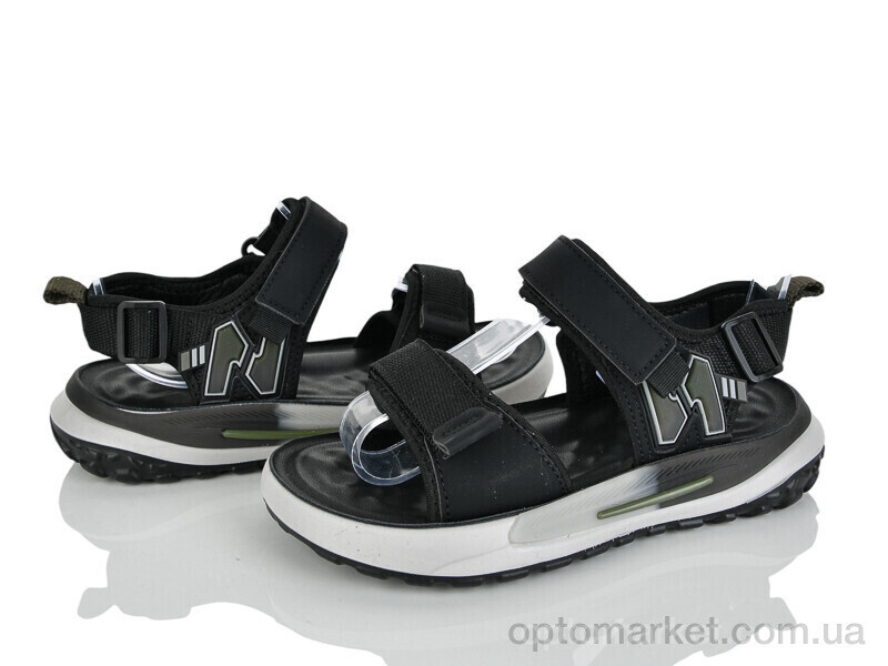 Купить Сандалі дитячі JX604-3A KIMBOO чорний, фото 2
