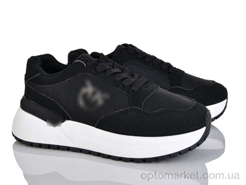 Купить Кросівки жіночі K001 P.nko чорний, фото 3