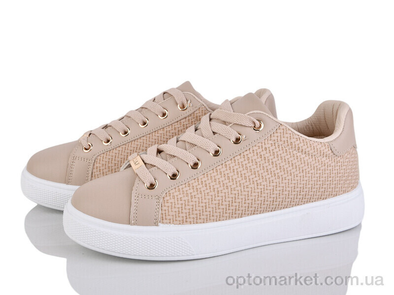 Купить Кросівки жіночі K019-2 Loretta бежевий, фото 2