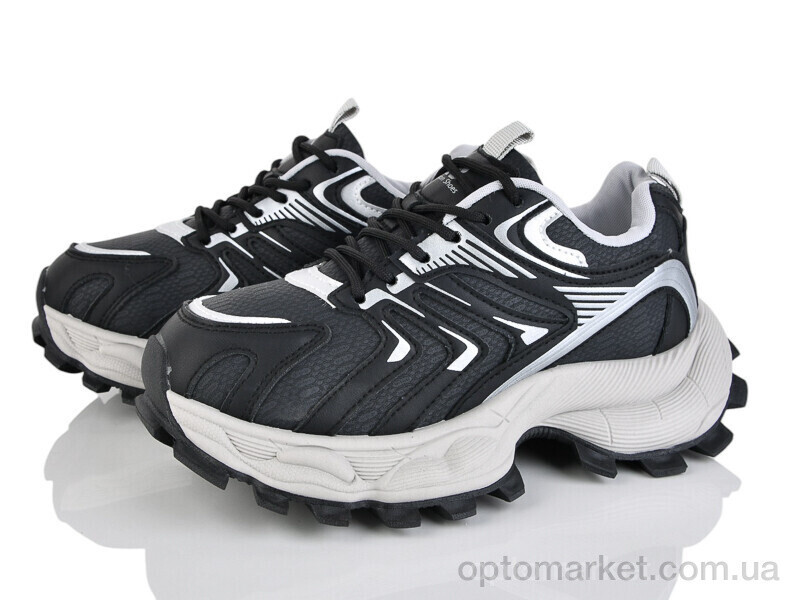 Купить Кросівки жіночі K044 Loretta чорний, фото 2