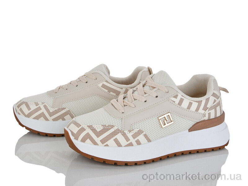 Купить Кросівки жіночі K050-2 Loretta бежевий, фото 2